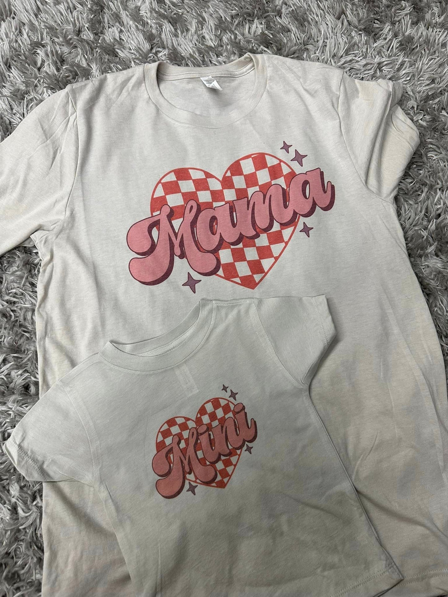 Mama/Mini Hearts